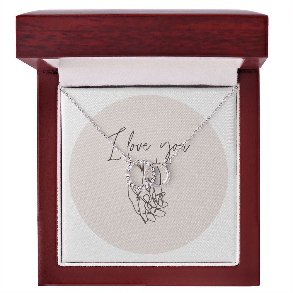 Perfect Pair Necklace for Wife & Girlfriend - Romantic Anniversary Gift for Her - Ideal for Valentine's Day, Birthday & Special Occasions