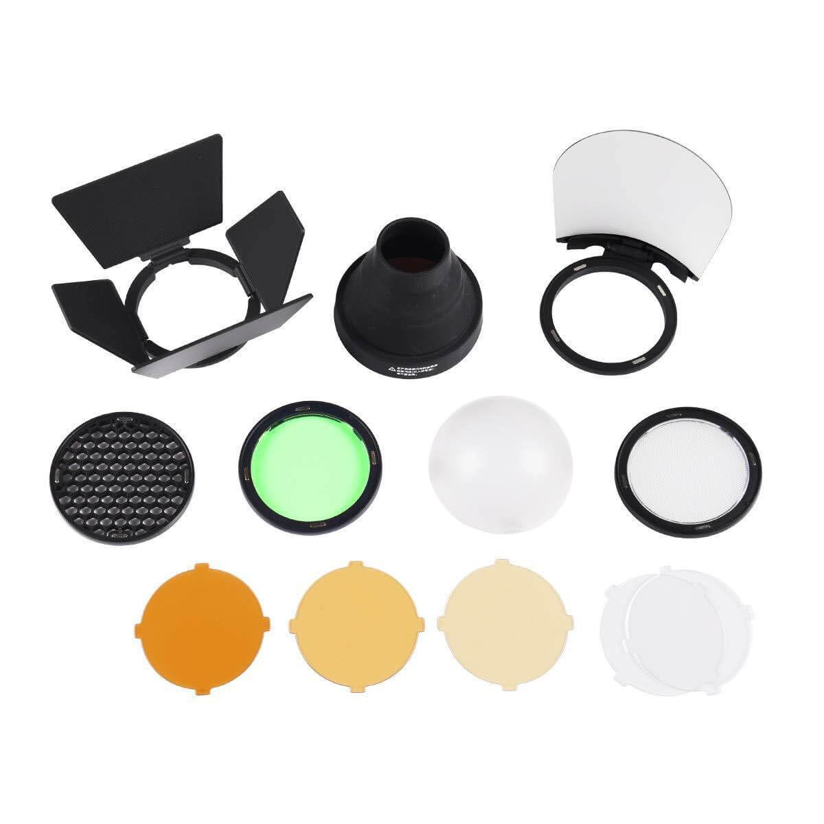 Litemons LC30Bi Professional Bi-Color LED Tabletop Light with Round Head - Perfect for Photography, Videography, and Live Streaming