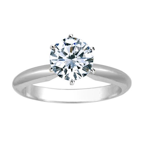 1/2 Carat IGI Certified Round Cut Diamond Solitaire Engagement Ring - 6 Prong Setting, K-L Color, Eye Clean Clarity | Perfect for Proposals, Anniversaries & Wedding Bands
