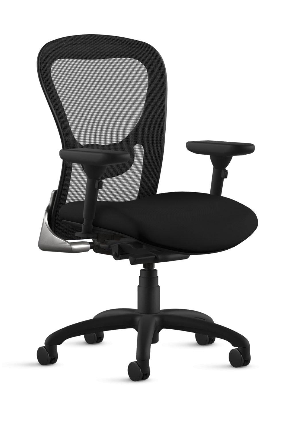 9 to 5 STRATA Mid Back Task Chair (1560) - Ergonomic Office Chair for Home & Work, Adjustable Height & Lumbar Support - Perfect for Desk Work, Gaming & Study
