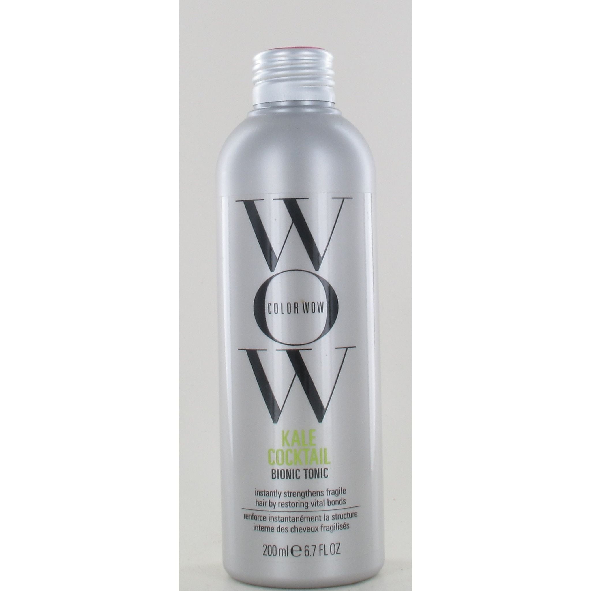 Color WOW Kale Cocktail Bionic Tonic 6.7 oz - Hair Repair Treatment for Damaged Hair - Perfect for Salon & Home Use