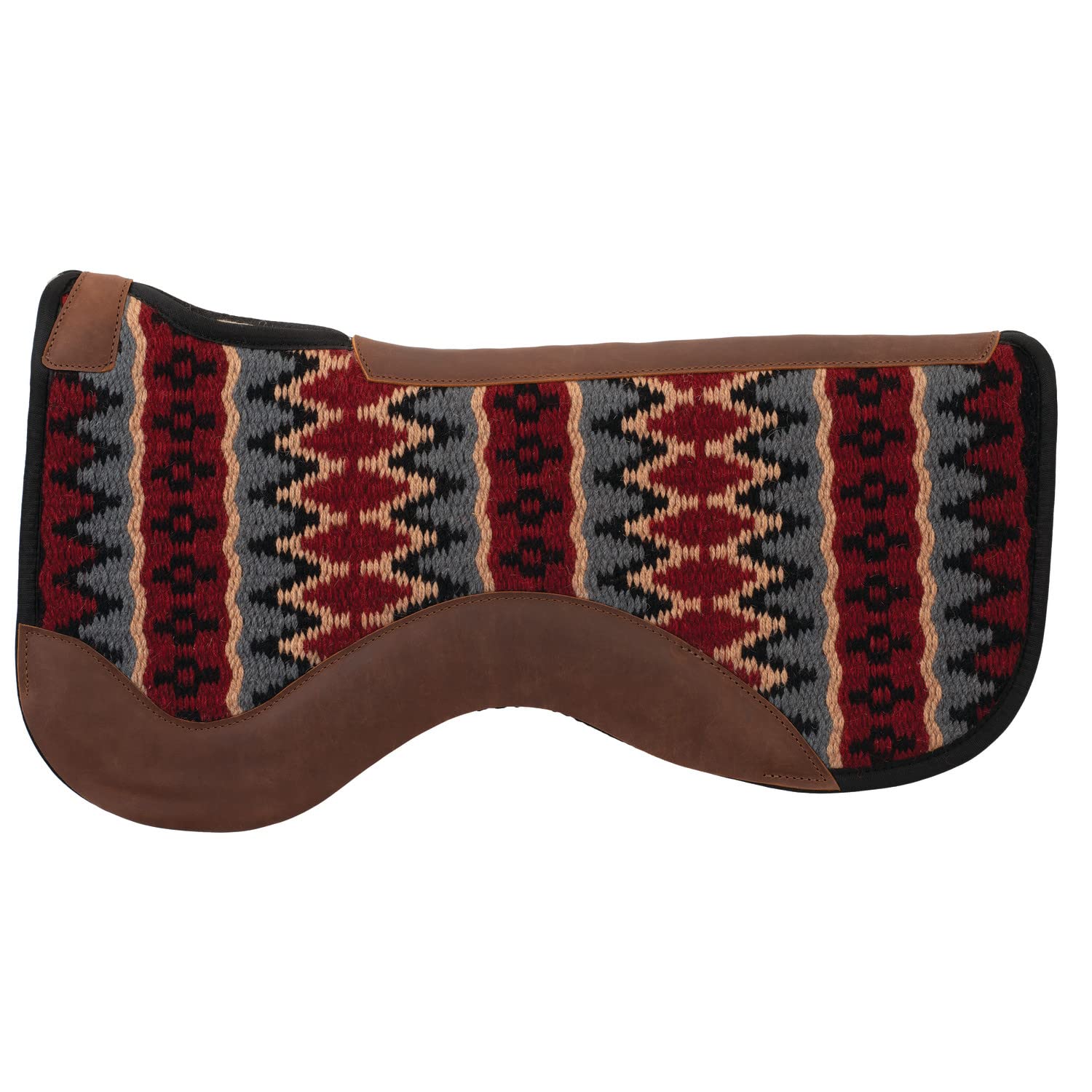 Premium Weaver Leather Saddle Pad for Horses - Comfortable & Durable Riding Equipment for Equestrian Sports, Trail Riding & Horse Training