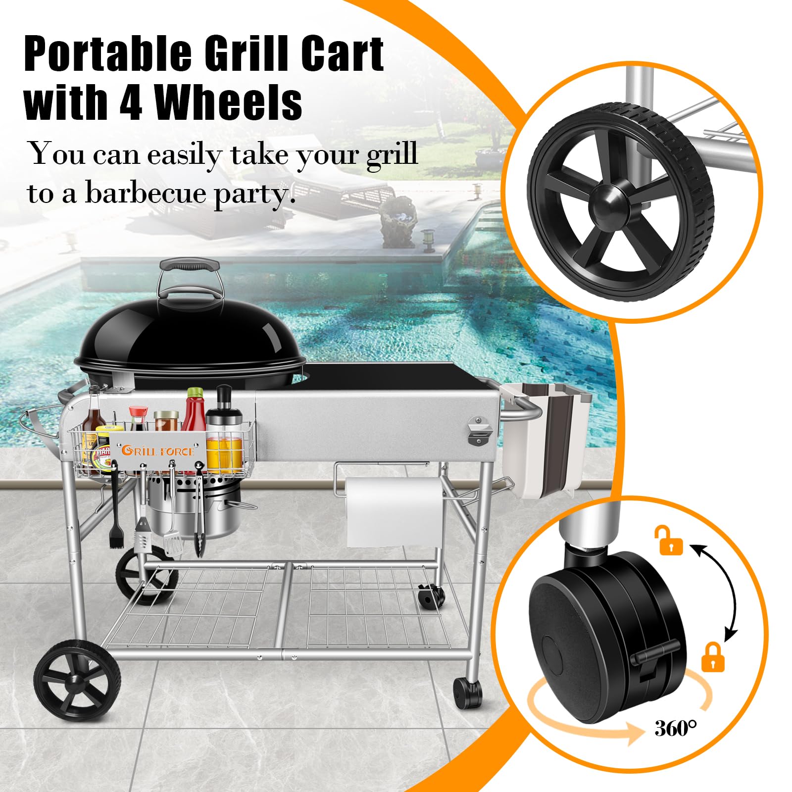 Weber Grill Table for 18