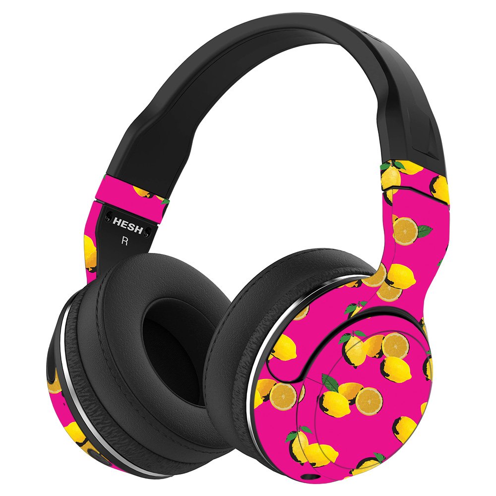 MightySkins Vinyl Wrap Cover for Skullcandy Hesh 2 Wireless Headphones - Make Lemonade Design | Protective & Durable Skin | Easy to Apply & Remove | Made in USA | Perfect for Customization, Travel & Daily Use