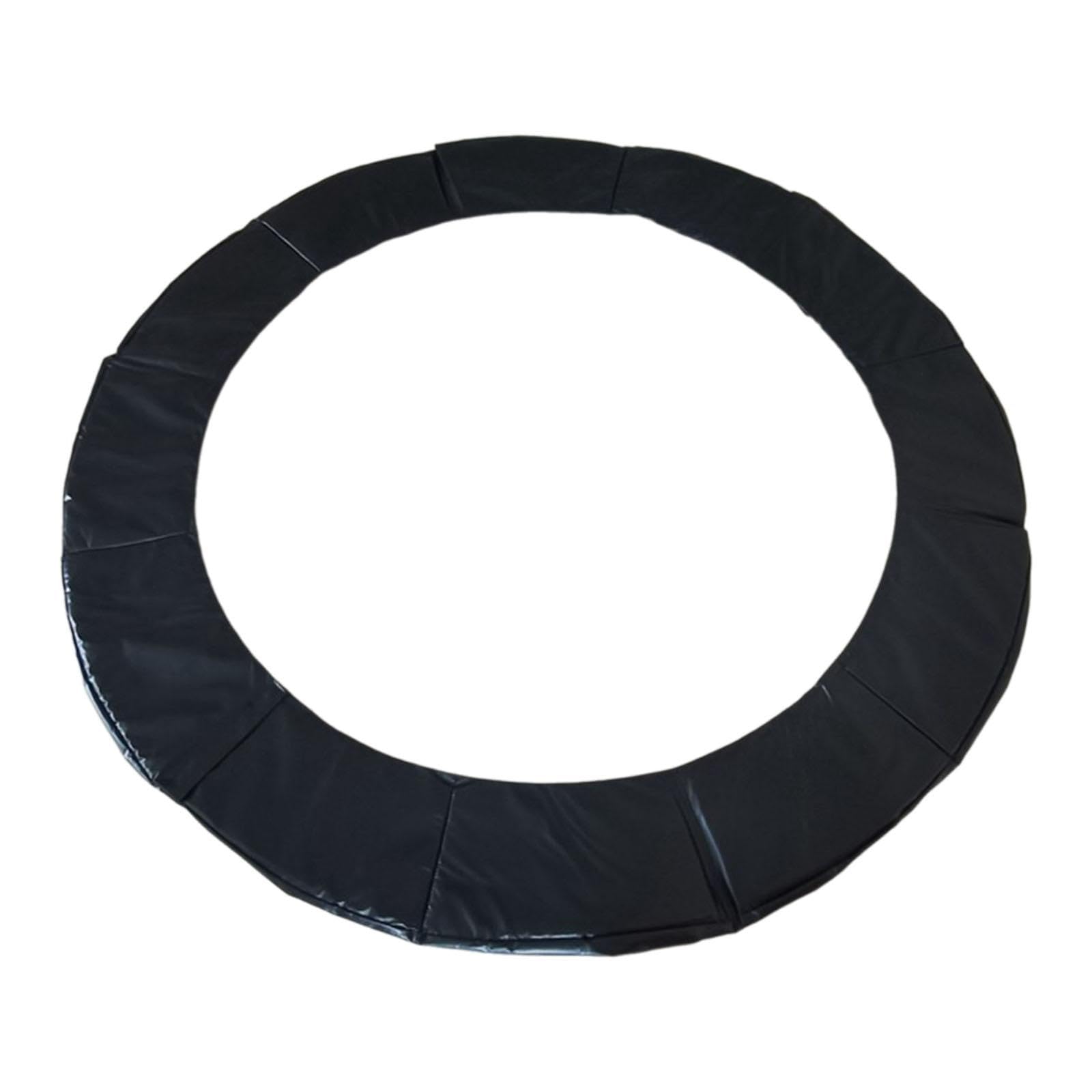 Premium Trampoline Spring Cover - Heavy Duty Edge Protection Pad for Standard Trampolines | Thick Black Spring Guard | Perfect for Backyard Safety & Outdoor Play