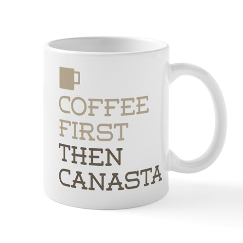White - Coffee Then Canasta Mugs