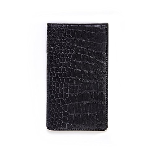 Magic Vosom Professional Golf Scorecard Holder & Yardage Book Holder - Black | Durable Golf Accessories for Keeping Score & Tracking Yardage on the Course