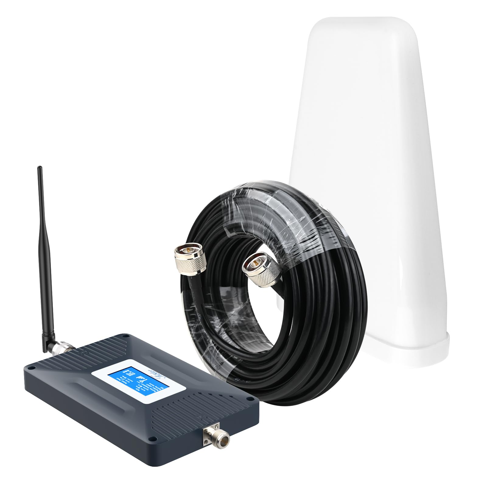 Verizon T-Mobile AT&T 5G LTE Cell Phone Signal Booster for Home - Covers 4500 Sq Ft, Supports Band 13/12/17 - Cell Signal Extender & Repeater for Improved Indoor Coverage | Perfect for Basements, Rural Areas & Office Buildings