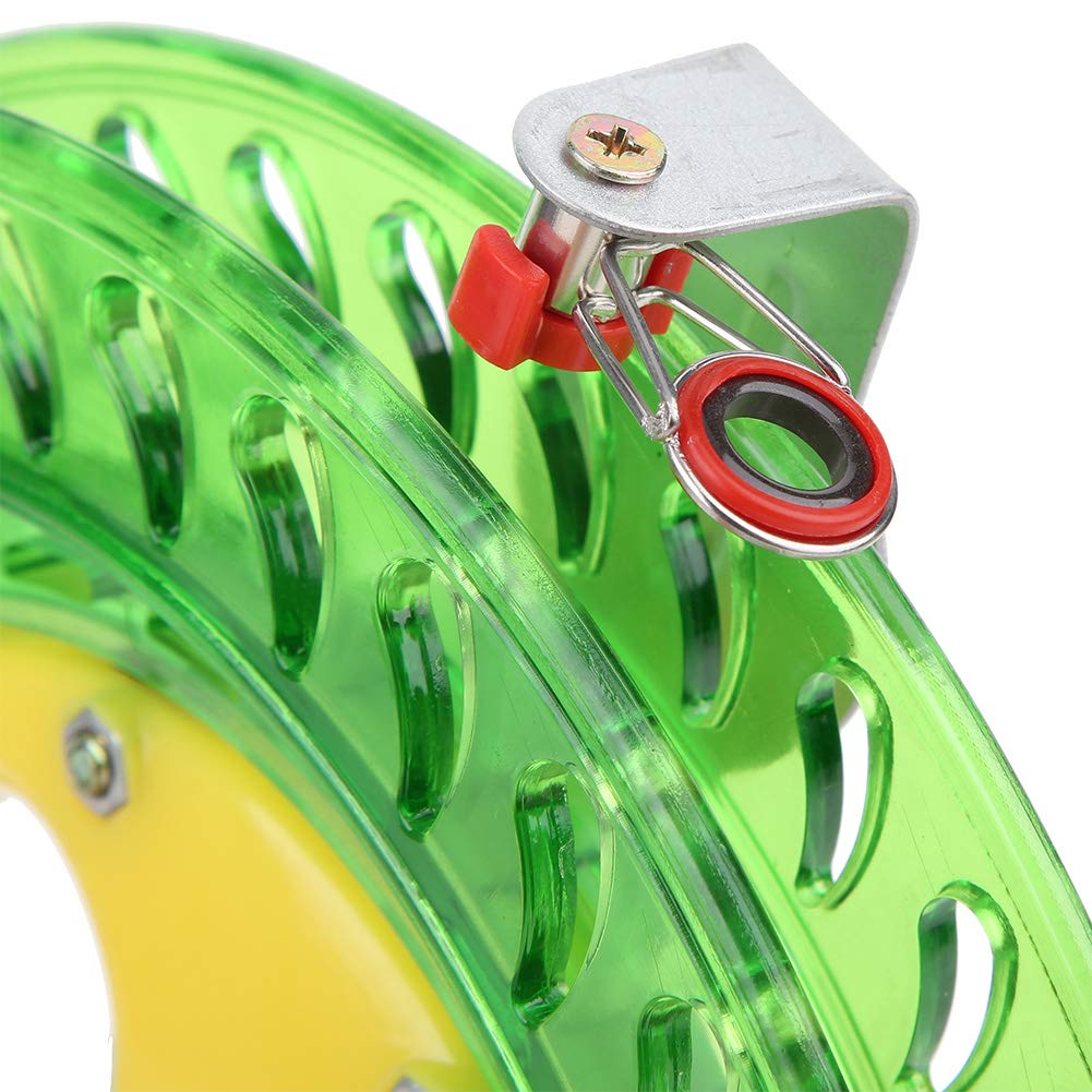 Dilwe ABS Multifunction Fishing Reel - Saltwater Fly Fishing Line Spooling Wheel Accessory for Surf, Pier & Deep Sea Fishing | Durable Hand Wire Wrapping Tool for Anglers