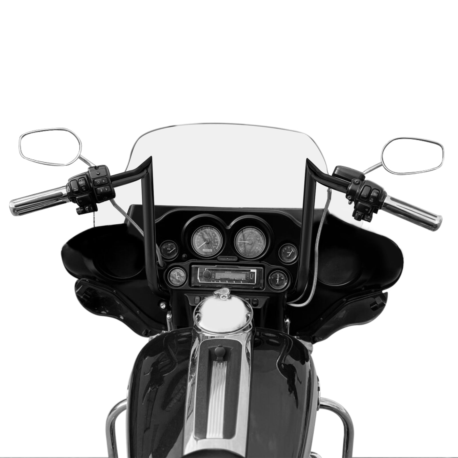 2008-2013 Harley Touring Street Glide Electra Glide Ultra Limited Black 14