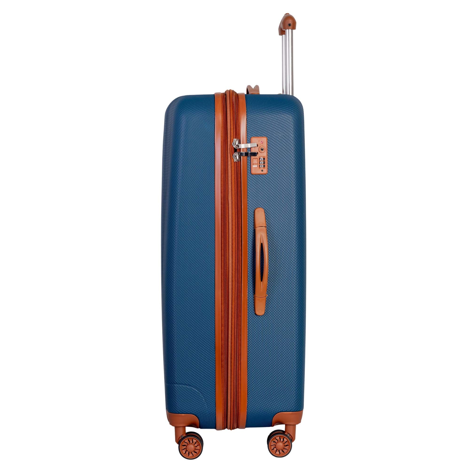 Explorer First Class Expandable Large Luggage - 28 Inch Checked Suitcase with Spinner Wheels for International Travel, Business Trips & Family Vacations
