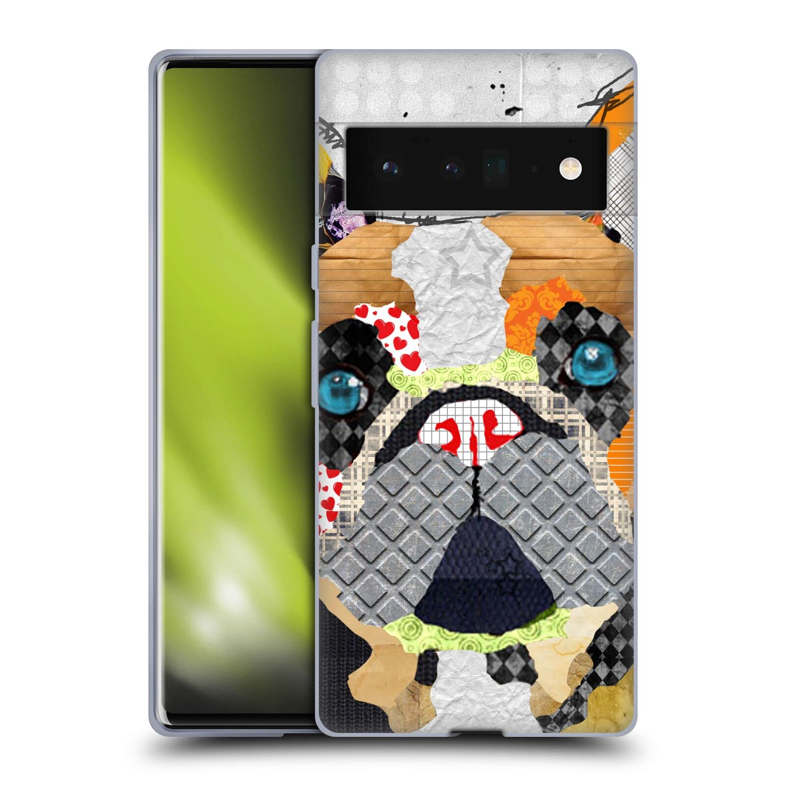 Michel Keck French Bulldog Soft Gel Case for Google Pixel 6 Pro - Stylish & Protective Phone Cover