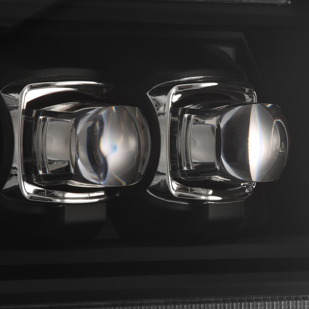 04-08 Ford F150 & 06-08 Lincoln Mark LT NOVA Series LED Projector Headlights - Black Housing - High Performance Lighting for Night Driving & Off-Road Adventures