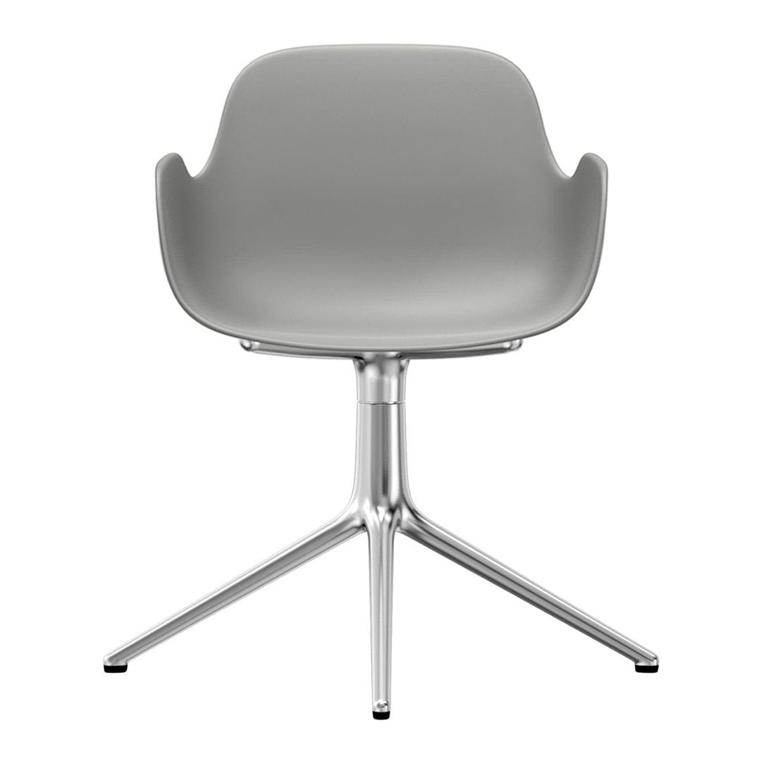 Modern Form Armchair with 4L Swivel Base - Ergonomic Office Chair for Home & Workspace - Perfect for Working, Gaming, and Relaxing