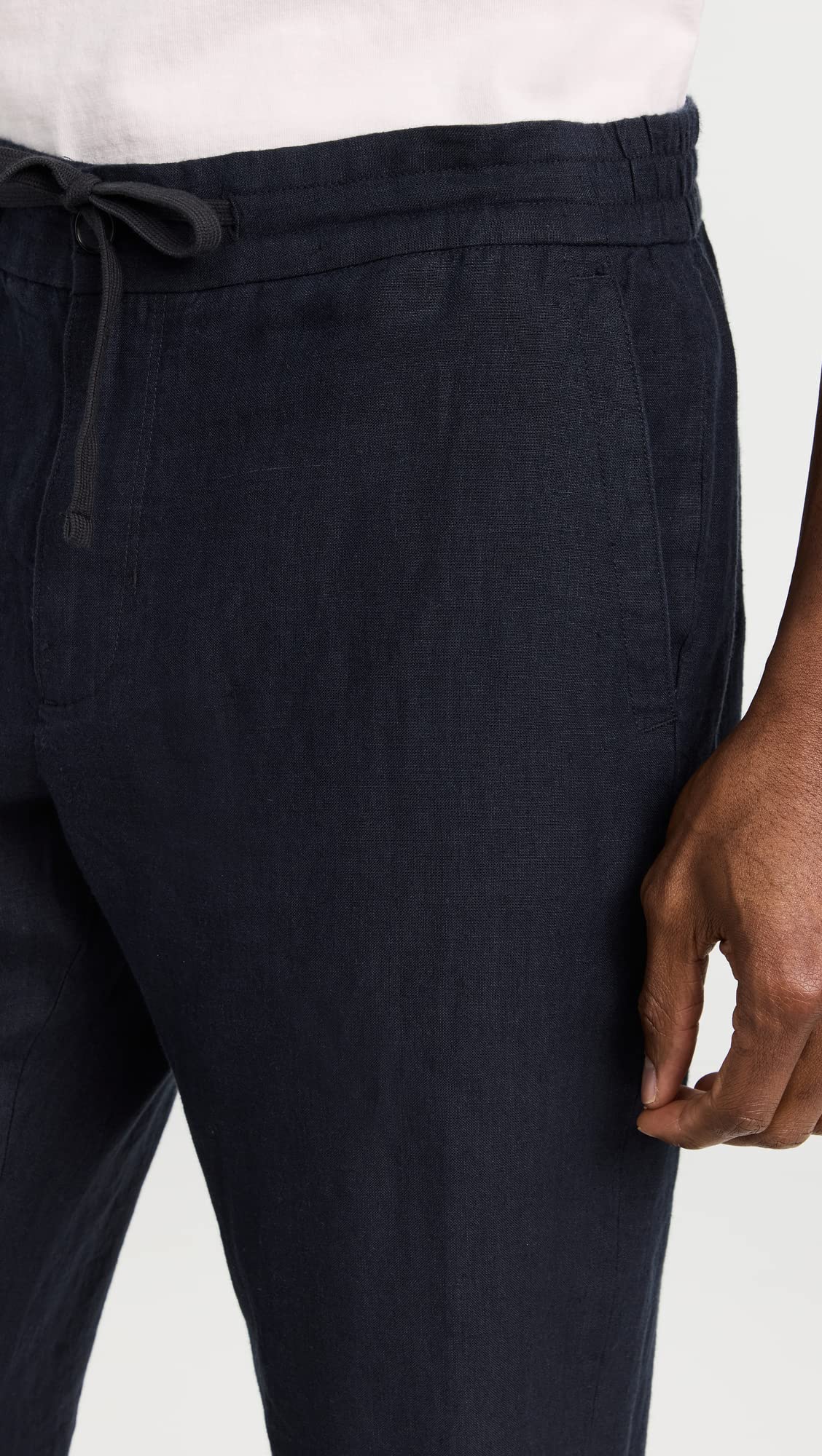 Vince Men's Lightweight Hemp Pants - Comfortable Casual & Travel Trousers for Outdoor Activities and Lounge Wear
