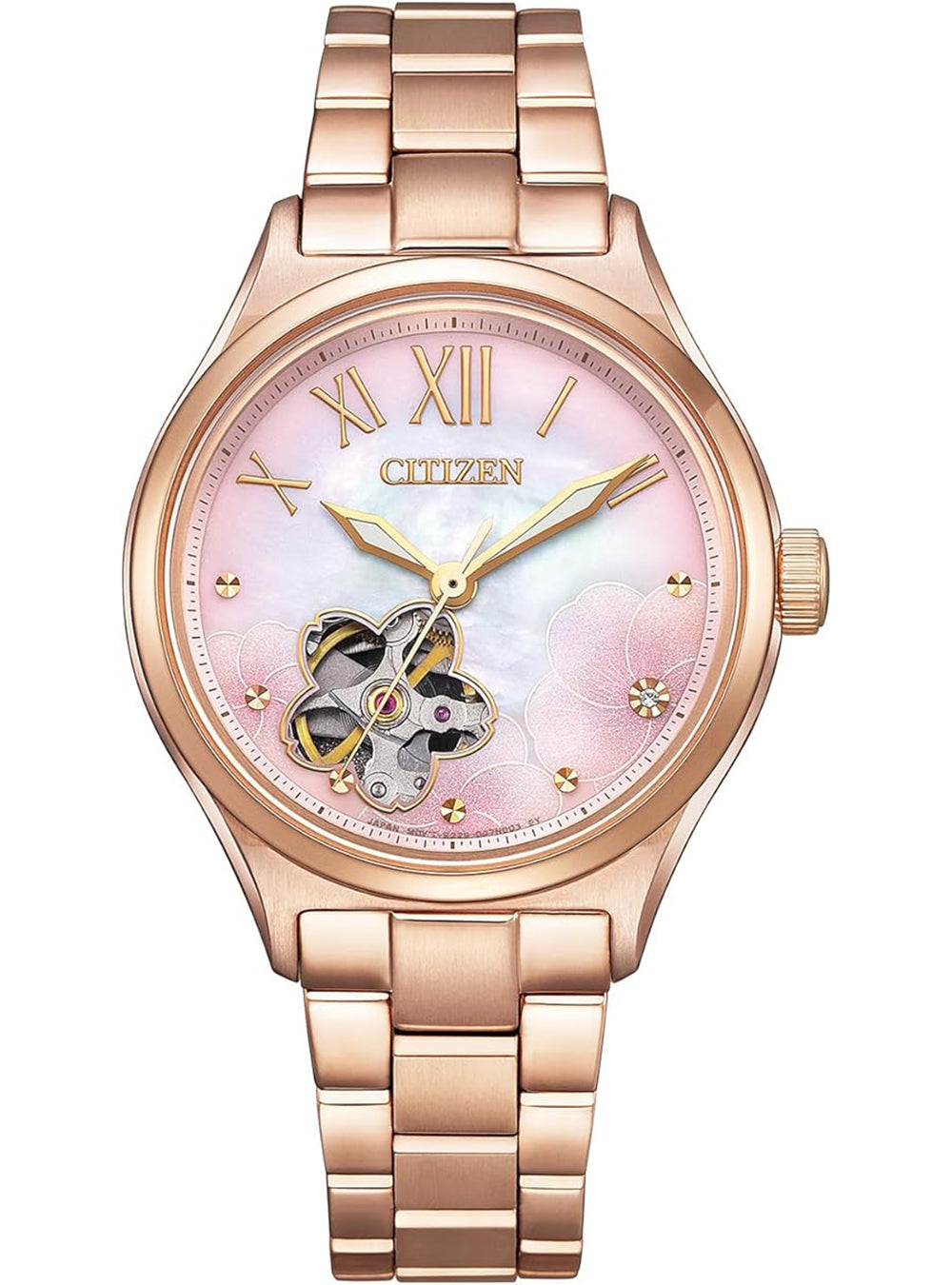 CITIZEN PC1017-70Y Limited Edition Ladies Watch - Japanese Automatic Movement (JDM) - Elegant & Stylish Women's Wristwatch for Business, Party & Special Occasions