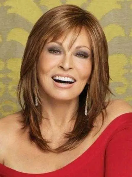 Raquel Welch Star Quality Lace Front Wig - Natural Looking Human Hair Wig for Women | Perfect for Cosplay, Daily Wear & Special Occasions