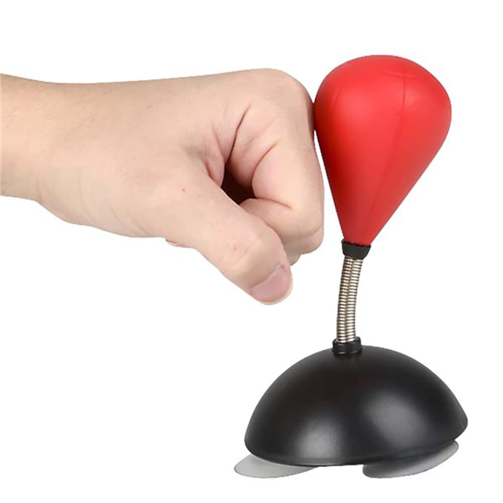 Desktop Punching Bag for Stress Relief, Fun Table Top Games for Kids & Adults, Junior Beginner Party Favors for Birthday & Office Decor