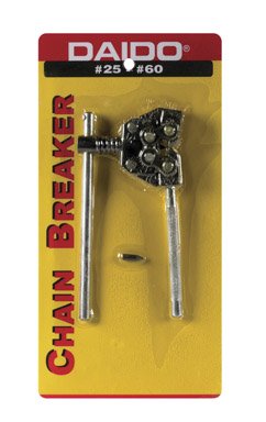 Daido Steel Roller Chain Breaker Tool - Heavy Duty Motorcycle & Bicycle Chain Cutter for Repair and Maintenance | Perfect for DIY Mechanics and Bike Shops