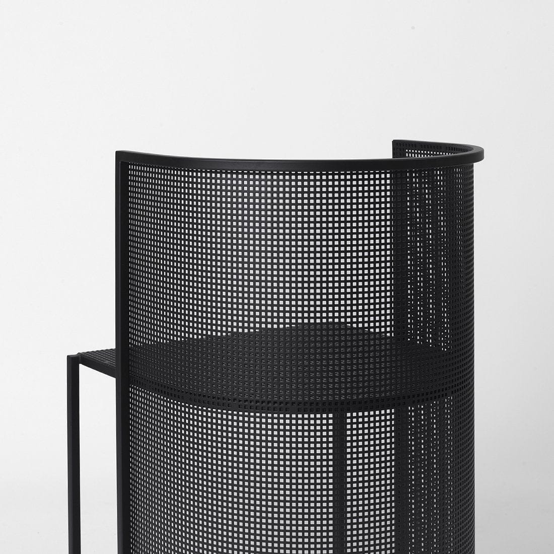 BAUHAUS Modern Dining Chair - Mid Century Design, Wooden Frame & Upholstered Seat - Perfect for Kitchen, Dining Room, or Home Office