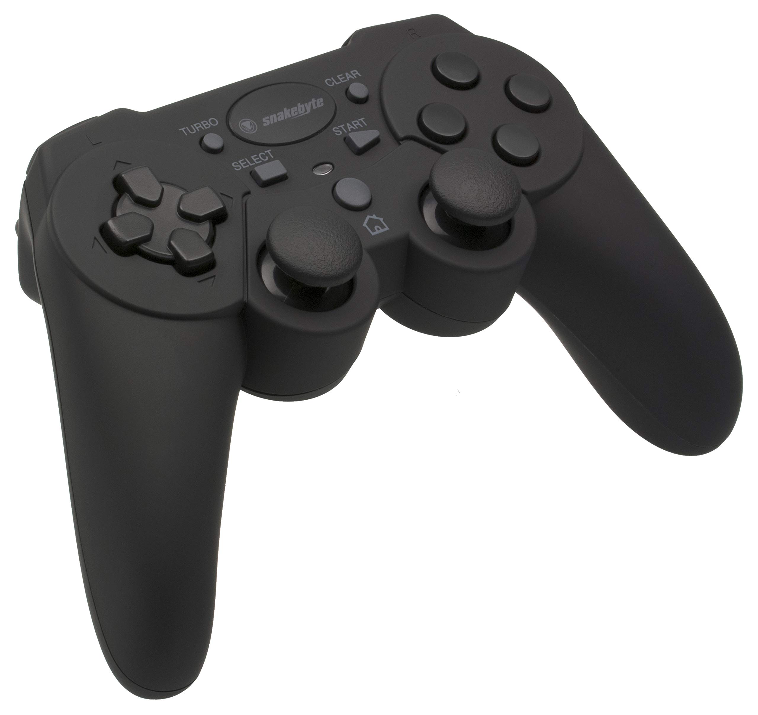 Snakebyte PS3 Bluetooth Controller - Wireless Gamepad for PlayStation 3 with Blu:con Technology | Perfect for Gaming, Streaming & Retro Console Play