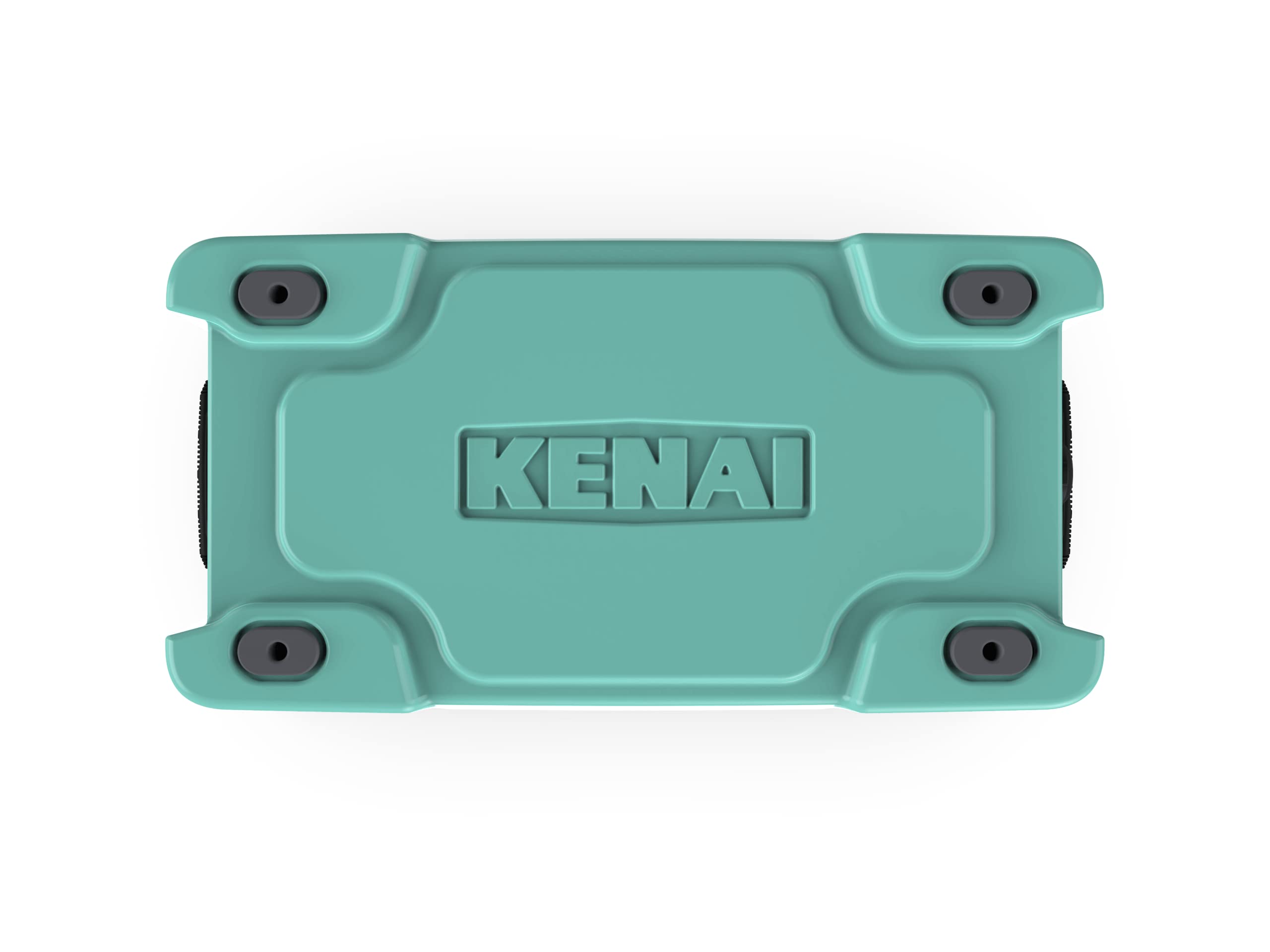KENAI 65 Quart Rotomolded Cooler - Heavy Duty Insulated Ice Chest for Camping, Fishing, Hunting & Outdoor Adventures | Lifetime Warranty | Made in USA | Perfect for Beach, Boat, Tailgating & Road Trips