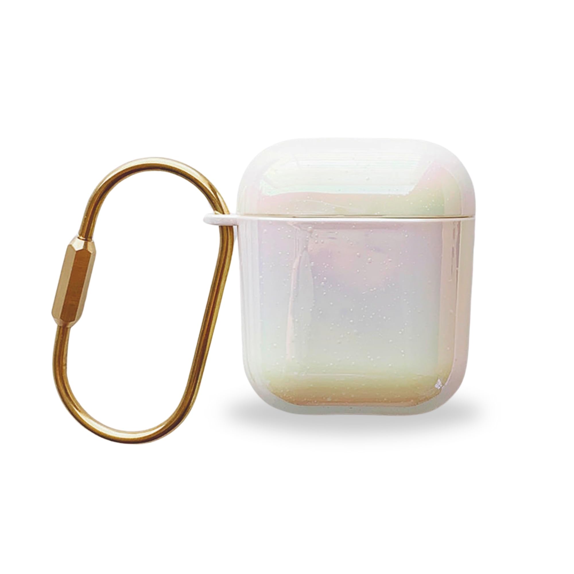 Slim Airpod Case Cover - Hard Shell Keychain for Airpods 1 & 2 | Lightweight Protection for Daily Use