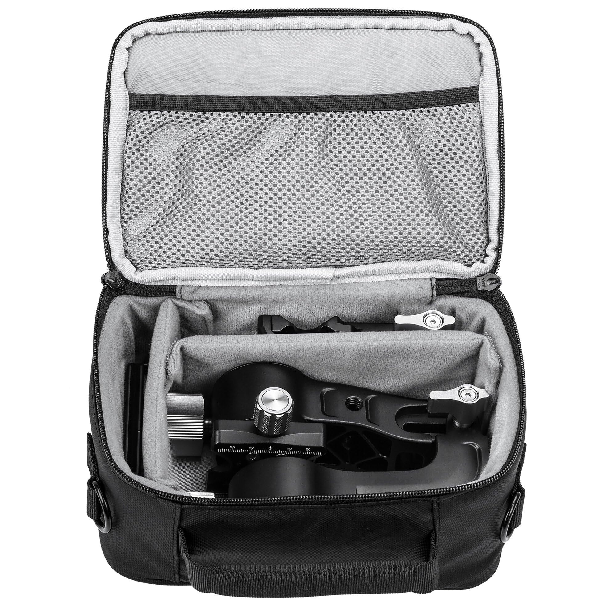 Leofoto PG-1 Black Heavy Duty Gimbal Tripod Head - Arca Swiss Compatible for DSLR & Mirrorless Cameras - Perfect for Wildlife Photography, Bird Watching & Sports Shooting