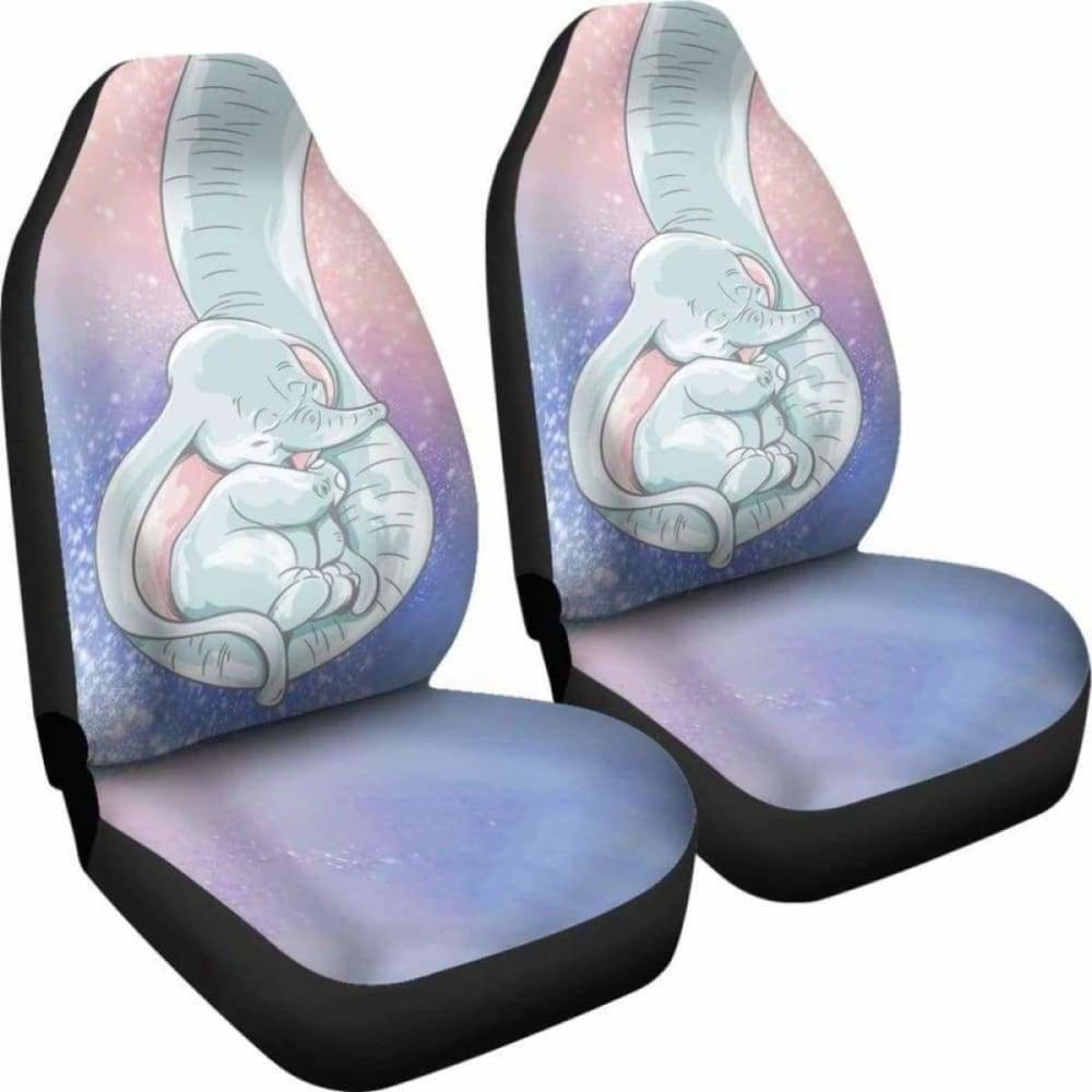 Soft Baby Elephant Car Seat Covers - Waterproof & Universal Fit for Cars, SUVs, Trucks - Cute Nursery Theme for Kids & Toddlers - Perfect for Road Trips, School Runs & Family Travel