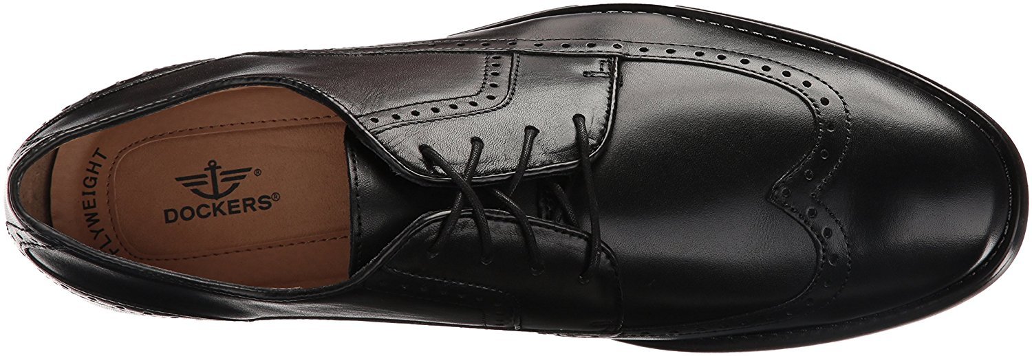 Dockers Men's Robertson Oxford Shoes - Classic Comfortable Slip-On Dress Shoes for Business & Casual Wear | Office, Wedding, Party & Everyday Use