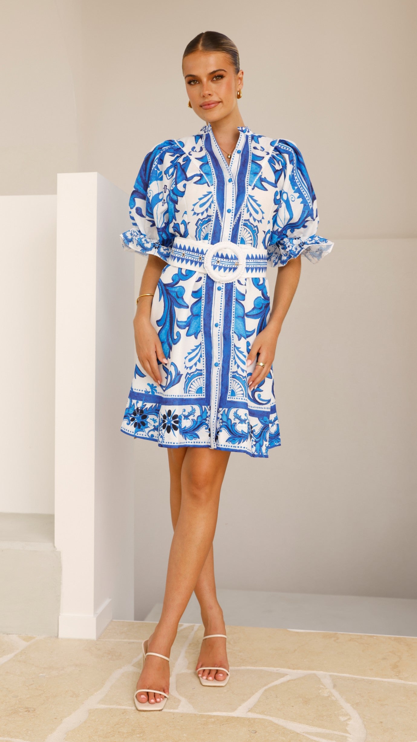 Hannah Mini Dress - Floral Summer Dress for Women | Perfect for Beach Vacations, Parties & Date Nights