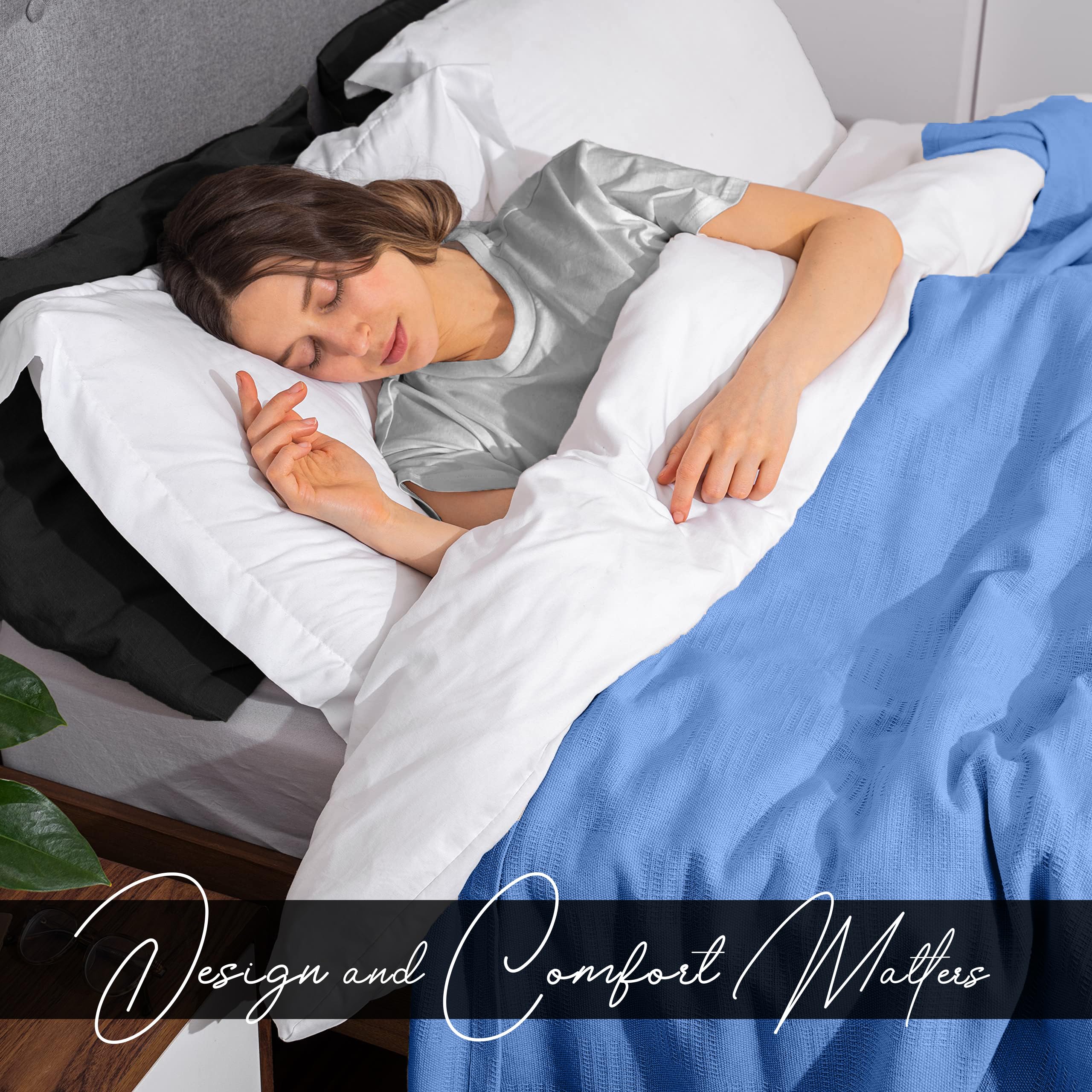 Avalon Bedding 100% Cotton King Size Thermal Blanket (108