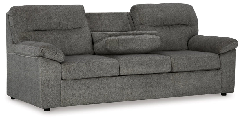 Bindura Convertible Sofa with Drop Down Table - Perfect for Small Spaces, Studio Apartments & Cozy Living Rooms