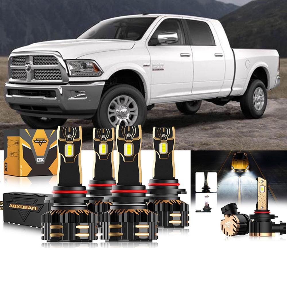9005 LED Headlights Bulbs for 2018-2019 Ram 2500 with Projector Headlights - High Brightness, Easy Installation - Perfect for Night Driving & Off-Road Adventures