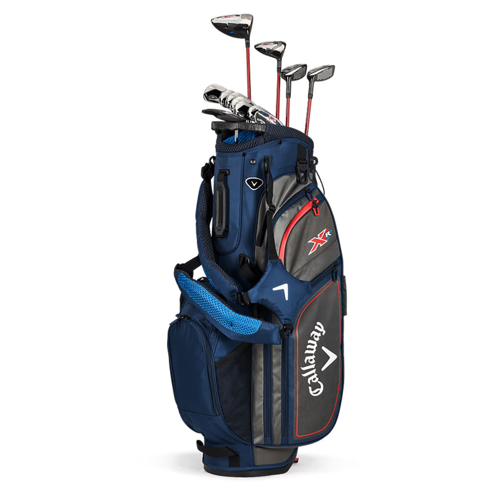Callaway XR Left Handed Steel Men's Complete Golf Club Set - Perfect for Beginners & Intermediate Golfers on the Course