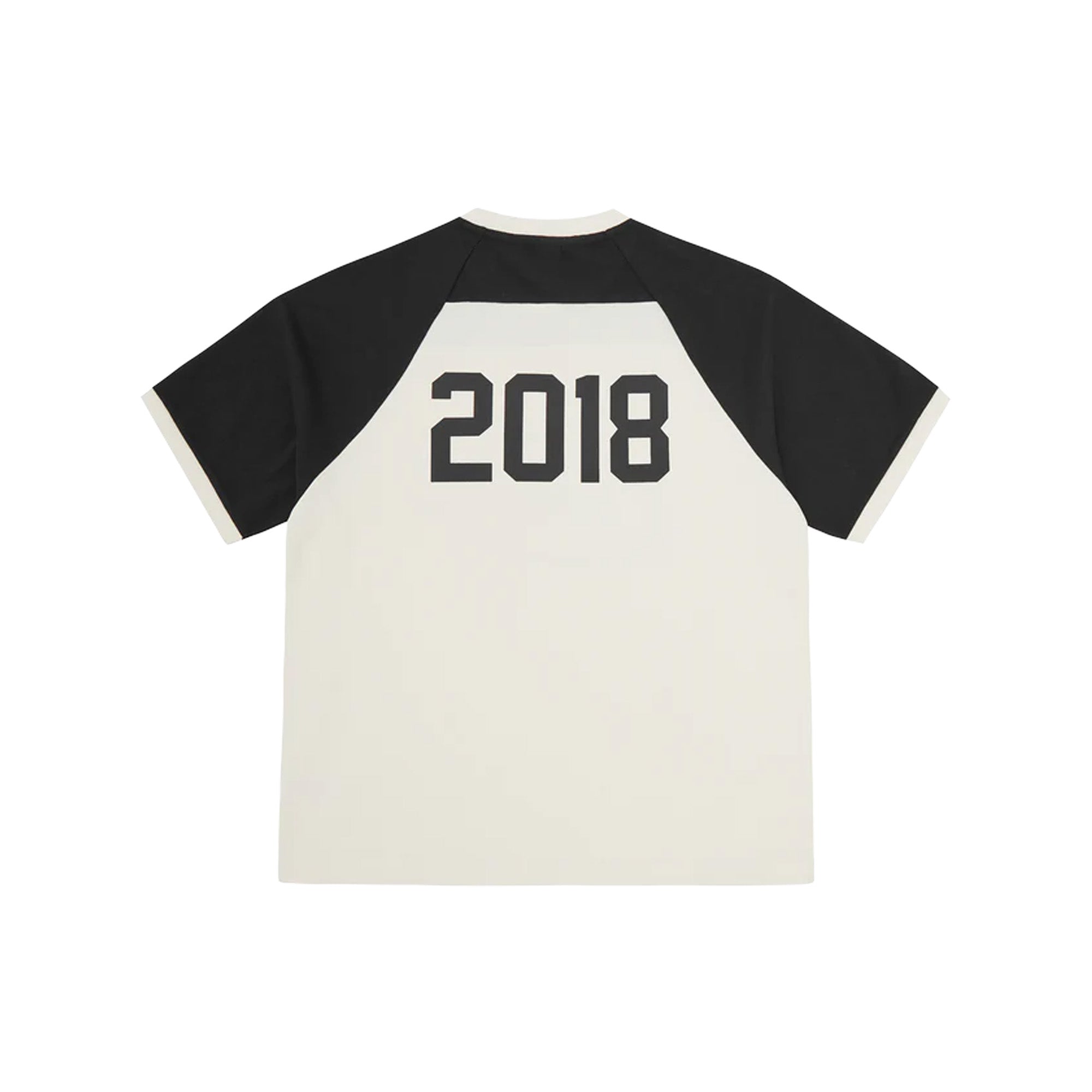 Corteiz Alcatraz Wrap Around Raglan Tee - Off White & Black | Stylish Streetwear for Men & Women | Perfect for Casual Outfits & Urban Fashion