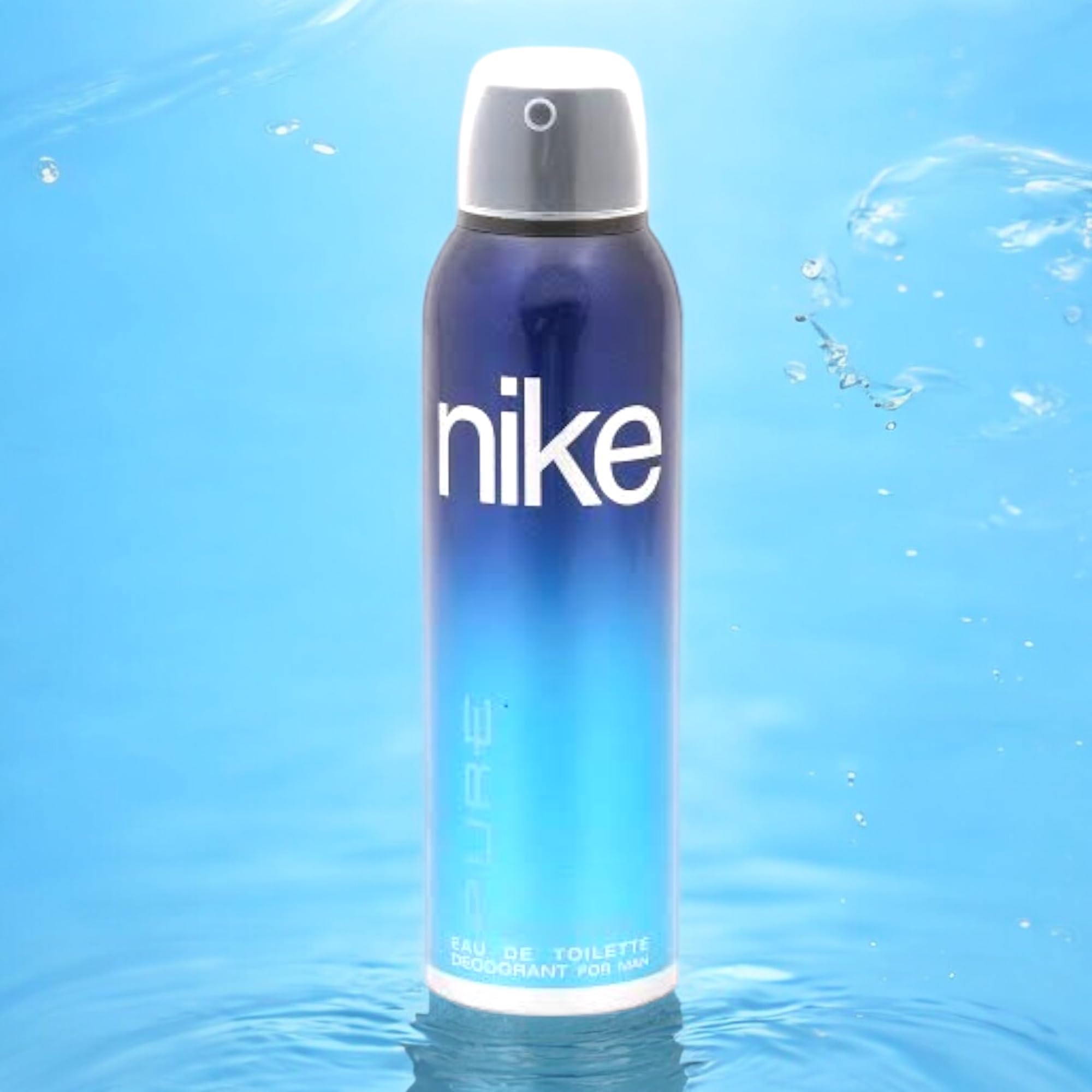 Nike Pure Men Deodorant for Men, Blue Scent, 200ml - Long-Lasting Freshness for Gym, Work & Daily Use