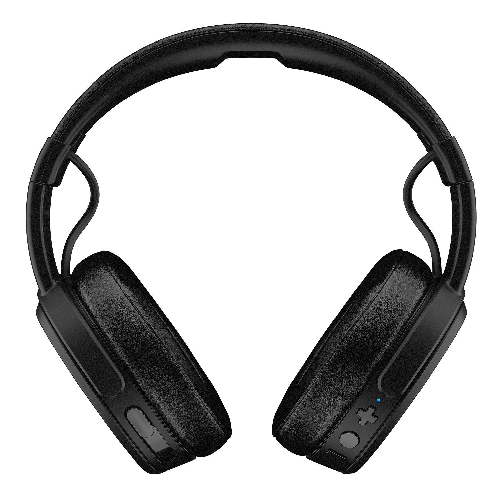 Skullcandy Crusher Wireless Over-Ear Headphones with Powerful Sensory Bass, 40-Hour Battery Life, Built-in Mic - Compatible with iPhone, Android & Bluetooth Devices (Black) - Perfect for Gaming, Music & Travel
