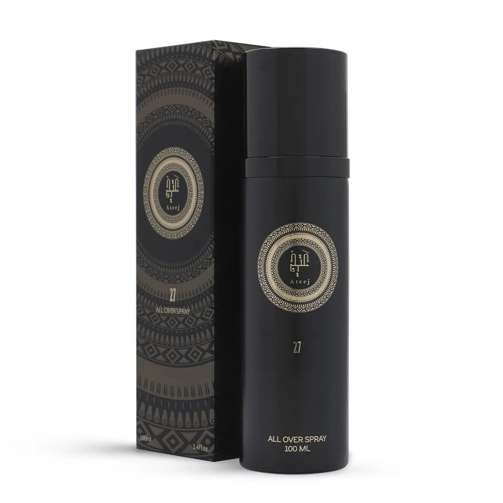27 All Over Spray EDP 100ml - Premium Perfume for Women & Men | Long-Lasting Fragrance for Everyday Wear, Date Nights & Special Occasions