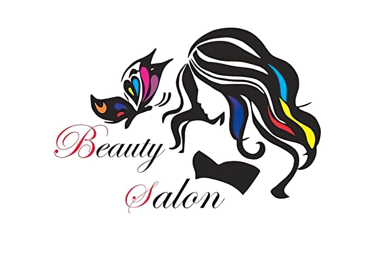 Premium Akki Wold Beauty Wall Decals for Salon & Spa - 50cm x 65cm Self-Adhesive Stickers for Beauty Parlor, Barber Shop & Women's Room Decor (Multicolor) - Perfect for Salon Walls, Dressing Rooms & Home Beauty Stations