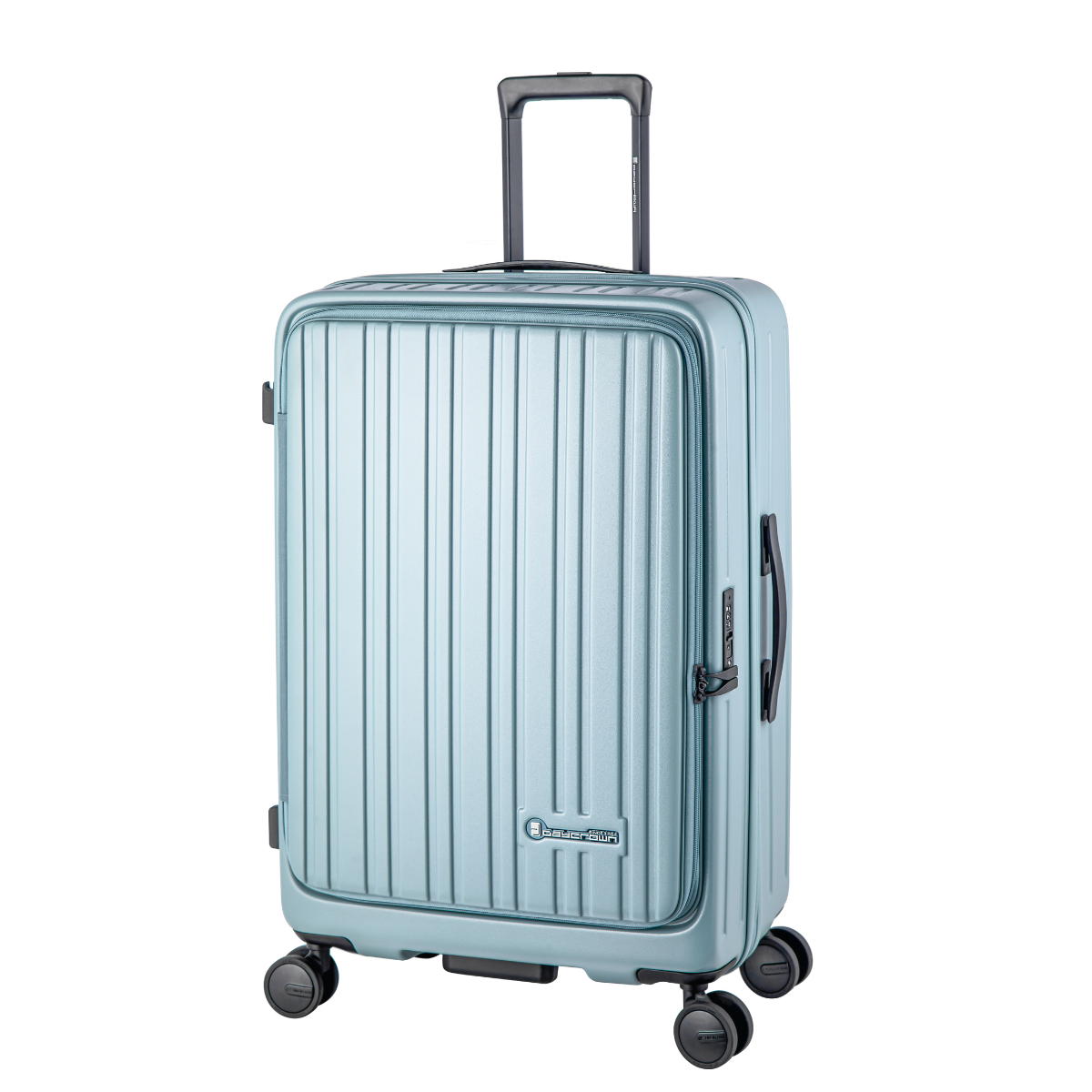 Daycrown 8528 Expandable Carry-On Luggage with Hinomoto Silent Wheels - Lightweight Spinner Suitcase for Travel, Business & Vacation - TSA Lock & Front Opening Design