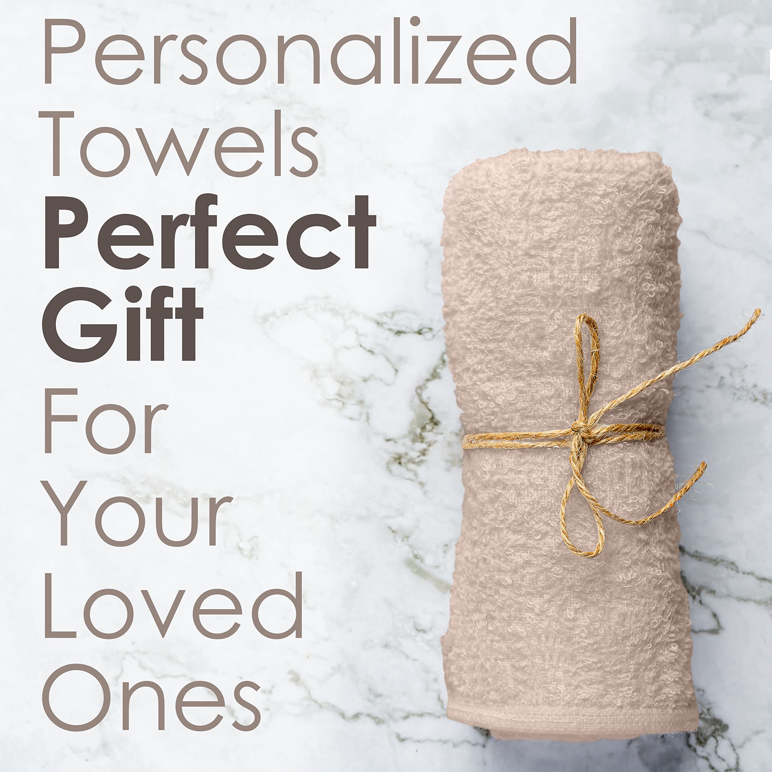 Premium 3-Piece Turkish Cotton Towel Set - Ultra Soft & Highly Absorbent Bath, Hand & Washcloth Towels for Spa, Gym, Pool & Hotel Use - Luxury Brown Bathroom Towel Collection - Perfect for Home, Travel & Gift Giving
