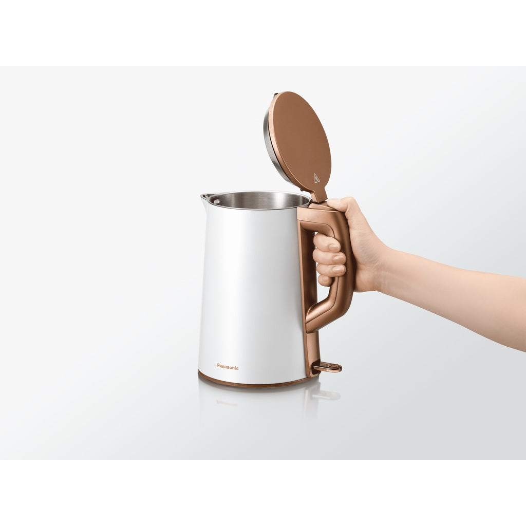 NC KD300WSH 1.5L Electric Kettle - Fast Boiling, Auto Shut-Off & Boil-Dry Protection - Perfect for Home, Office, Dorm & Travel Use