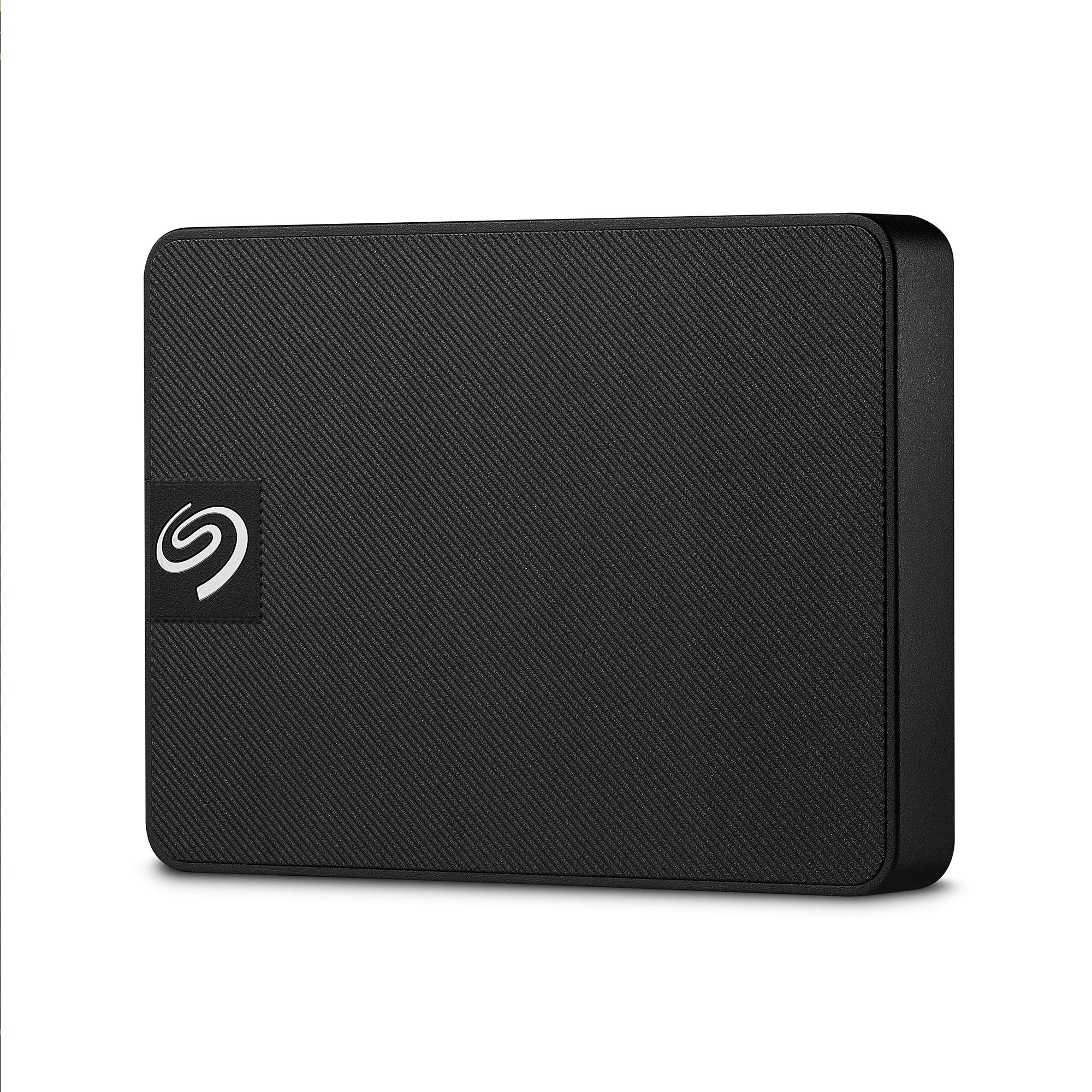 Seagate Expansion 500GB Portable SSD - USB 3.0 External Solid State Drive for PC, Mac, Laptop - Fast Data Transfer, Lightweight Design - Perfect for Gaming, Photography & Business Storage (STJD500400)