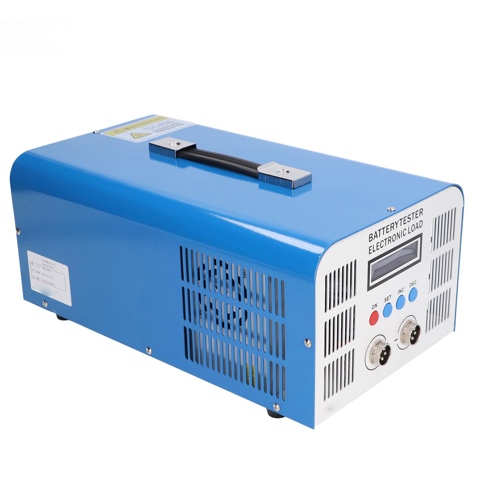 EBC A40L Electronic Load Battery Capacity Tester - Alloy Steel Material with Multiple Connections & Automatic Test Setup (110V US Plug) - Perfect for RC Cars, Solar Power Systems & DIY Electronics Projects