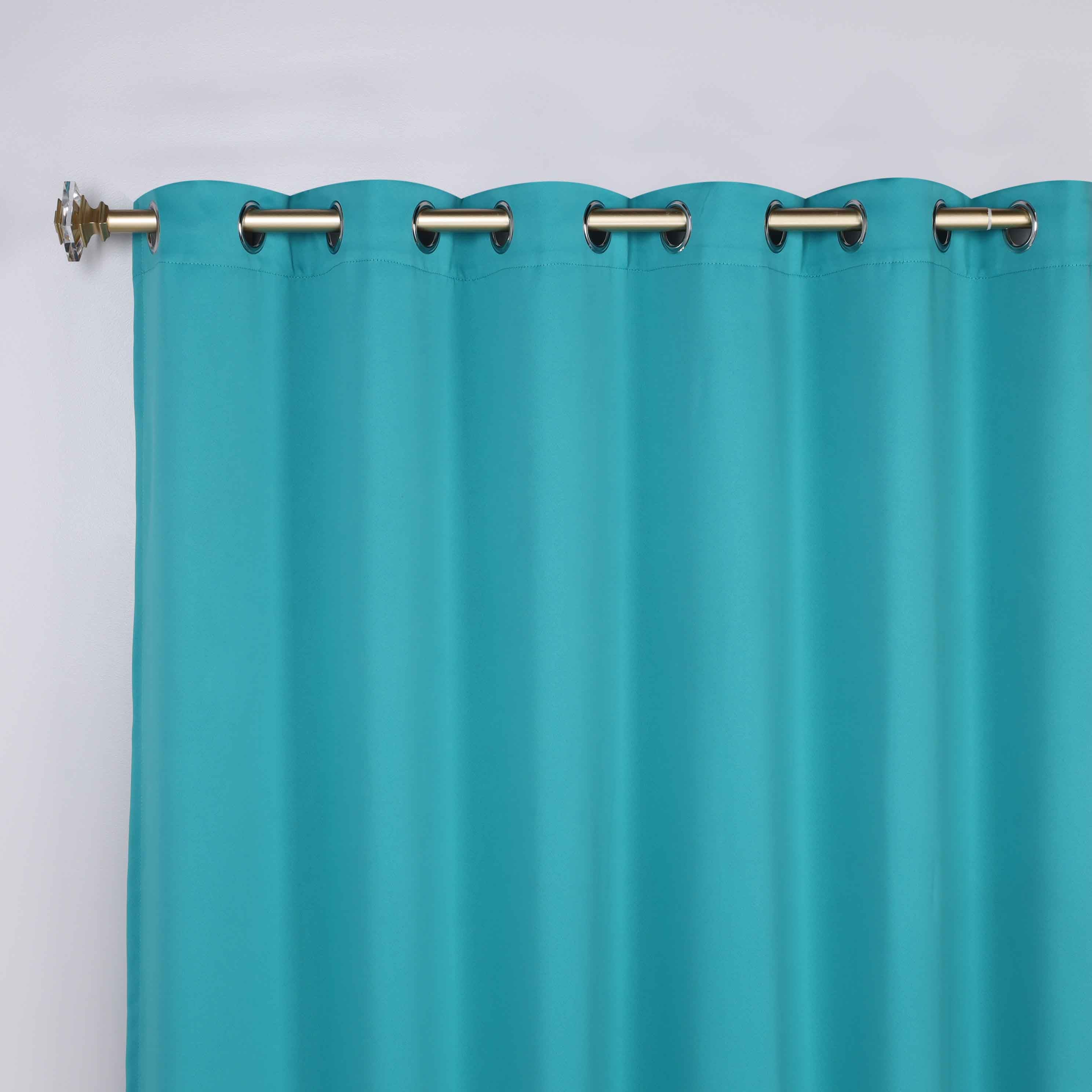 Machine Washable Blackout Curtains Set of 2 - Solid Color Room Darkening Window Treatments for Bedroom & Nursery - Blocks Light & Noise for Better Sleep