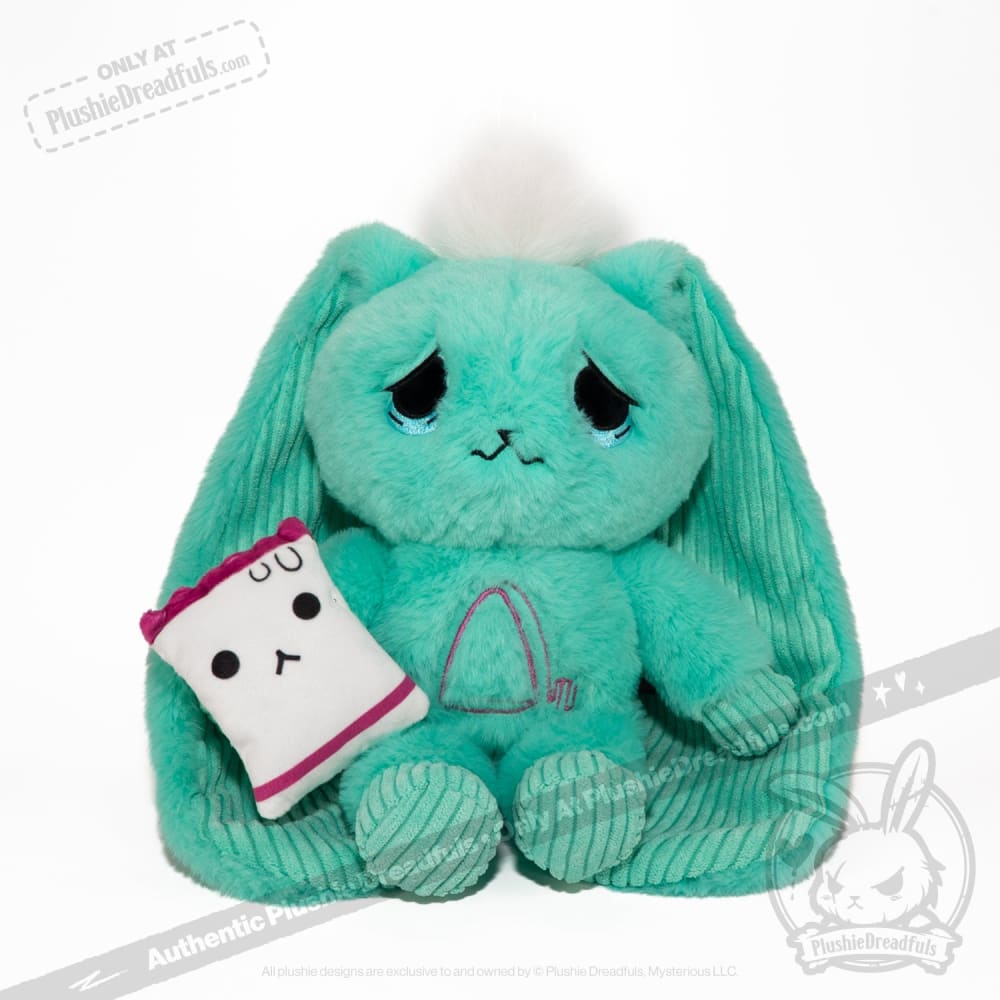 Plushie Dreadfuls Gastroparesis Rabbit - Soft Stuffed Animal Toy for Awareness & Comfort | Perfect for Medical Support, Gift Giving & Emotional Comfort