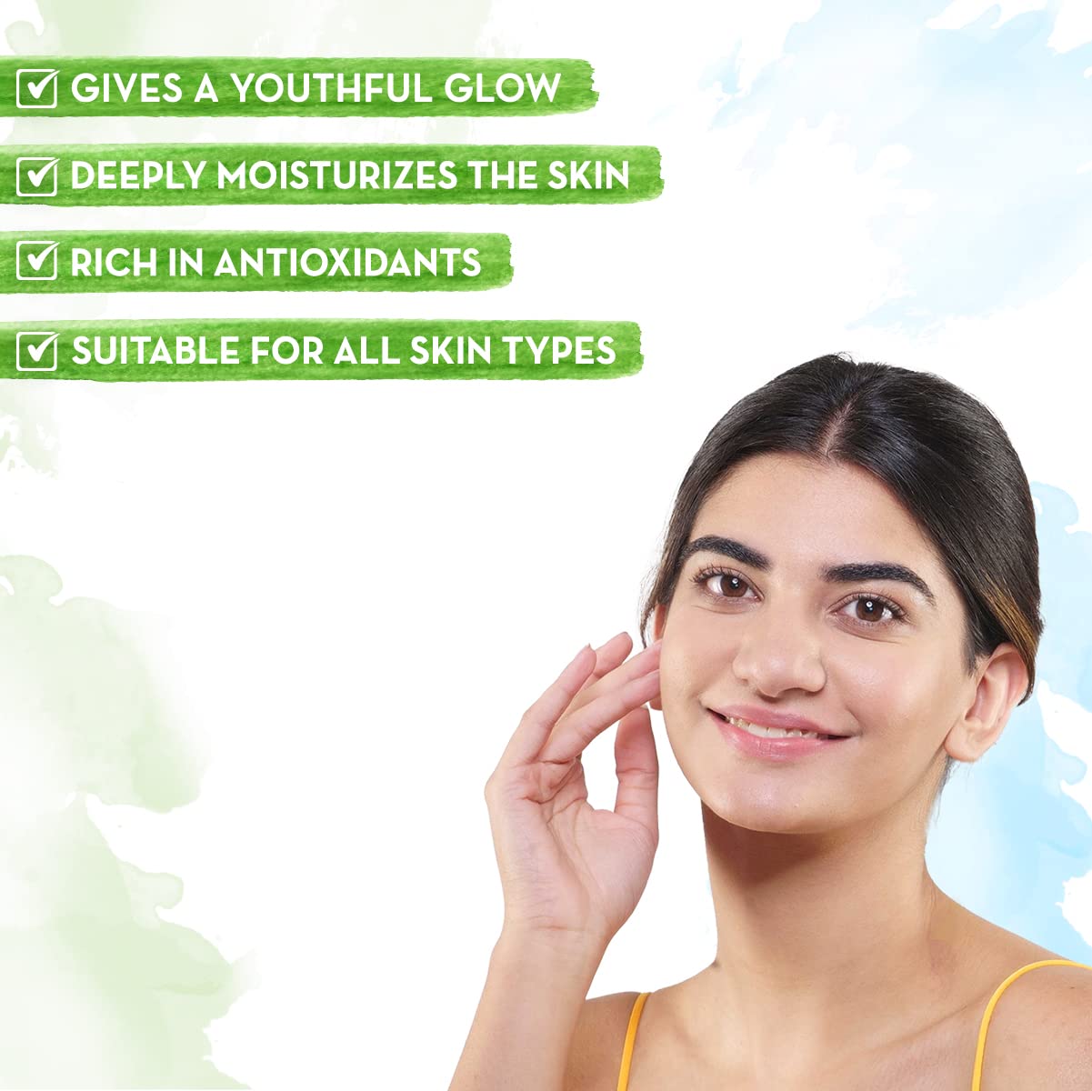Mamaearth Aloe Ashwagandha Face Gel with Aloe Vera & Ashwagandha for Youthful Glow - 300ml | Hydrating & Soothing Skincare for Dry & Sensitive Skin | Day & Night Moisturizer