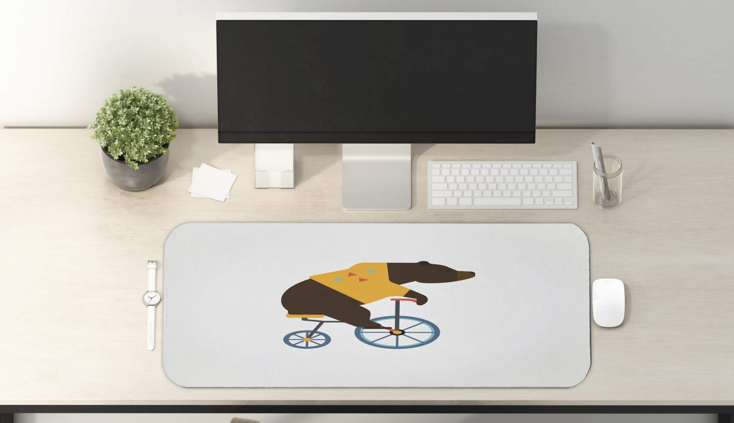 Ambesonne Non-Slip Rubber Mouse Pad - 31