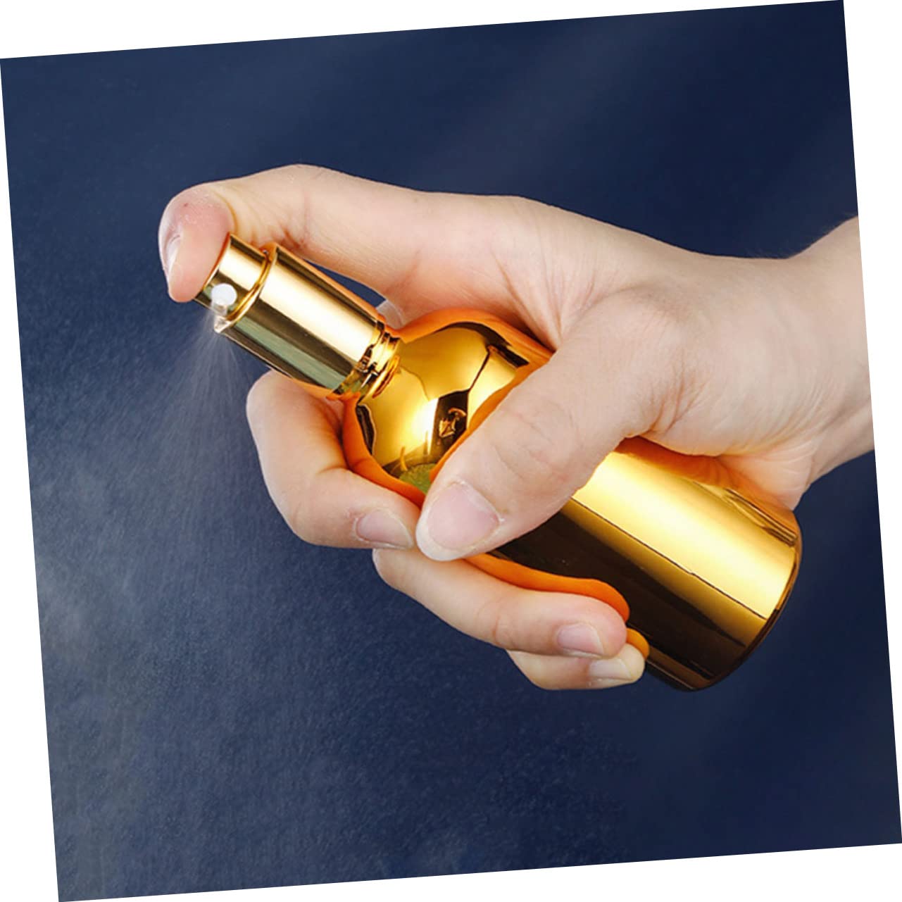 Premium Cocktail Atomizer Spray Bottles Set - Electroplated Glass with Non-Slip Base for Bartending, Mixology & Home Bar Use - Perfect for Cocktail Garnishing, Flavor Infusing & Bar Decor